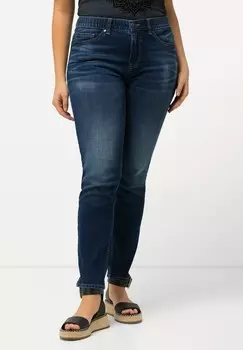 Джинсы узкого кроя STRETCH FIT SARAH Ulla Popken, синий деним
