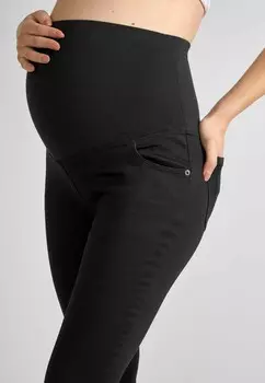 Джинсы узкого кроя SUPERSTRETCH JoJo Maman Bb, черный