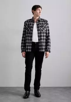 Джинсы узкого кроя TELLIS MODERN AG Jeans, черный деним