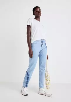 Джинсы узкого кроя TIE DYE Pepe Jeans, синие джинсы