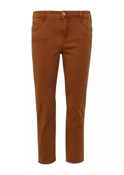 Джинсы узкого кроя Triangle, каштановый