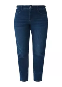 Джинсы узкого кроя Triangle, темно-синий