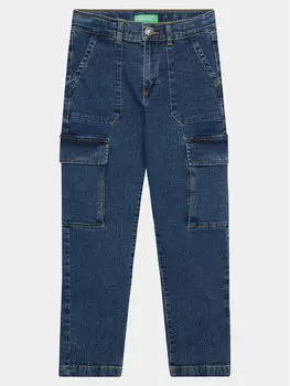 Джинсы узкого кроя United Colors Of Benetton, синий