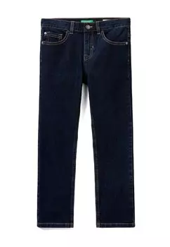 Джинсы узкого кроя United Colors of Benetton, синий