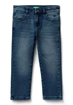 Джинсы узкого кроя United Colors of Benetton, синие