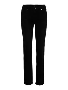 Джинсы узкого кроя Vero Moda DAF, черный деним
