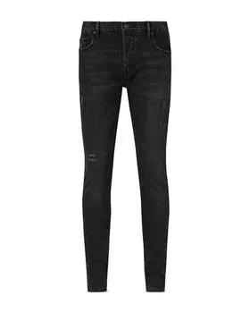 Джинсы узкого кроя в стиле рекс ALLSAINTS, цвет Black