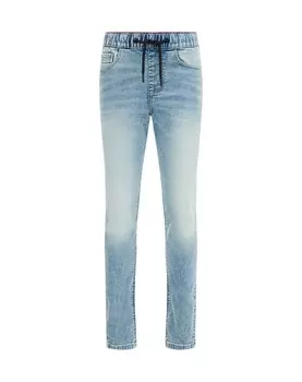 Джинсы узкого кроя We Fashion, светло-синий
