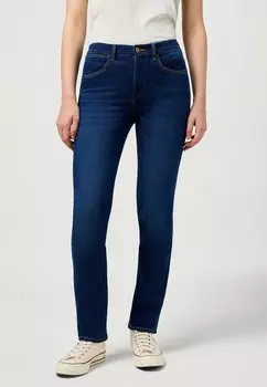 Джинсы узкого кроя Wrangler, синий деним