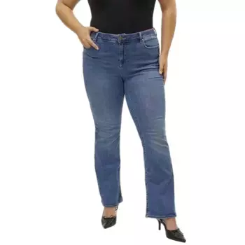 Джинсы Vero Moda Curve Flash Flared Fit Li347, синий
