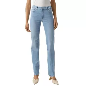 Джинсы Vero Moda Daf Straight Fit 350 Mid Waist, синий