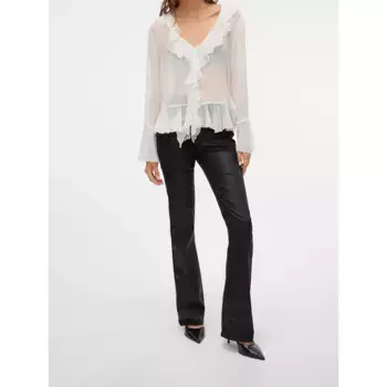 Джинсы Vero Moda Flash Flared Coated, черный