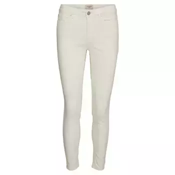 Джинсы Vero Moda Flash Skinny Fit, белый/бежевый