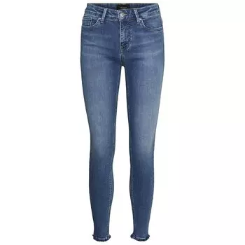 Джинсы Vero Moda Pecah MR Skinny, синий