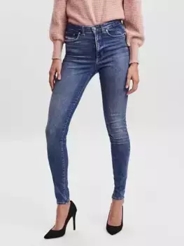 Джинсы Vero Moda с завышенной талией "VMSOPHIA HR SKINNY JEANS RI372 NOOS", синий