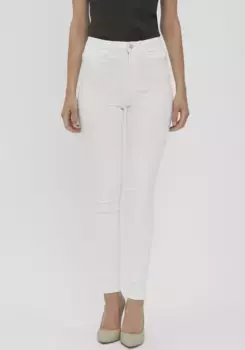 Джинсы Vero Moda с завышенной талией "VMSOPHIA HW SKINNY J SOFT VI403", белый