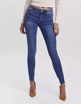 Джинсы Vero Moda Skinny fit из средне-синего денима