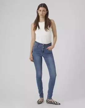 Джинсы Vero Moda Skinny fit из средне-синего денима