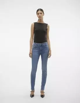 Джинсы Vero Moda Skinny fit из средне-синего денима
