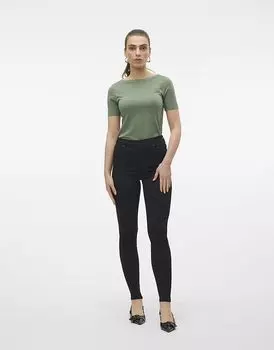 Джинсы Vero Moda Slim fit черного цвета