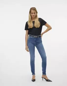Джинсы Vero Moda Slim fit из средне-синего денима