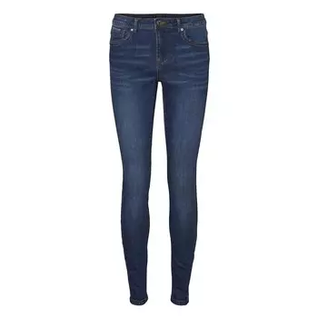 Джинсы Vero Moda Tanya Piping Vi369 Tall Mid Waist, синий