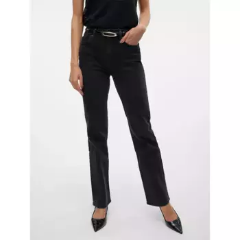 Джинсы Vero Moda Tessa Straight Li134 high waist, черный