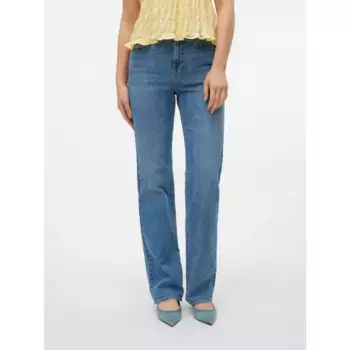 Джинсы Vero Moda Tessa Straight Li3114 high waist, синий