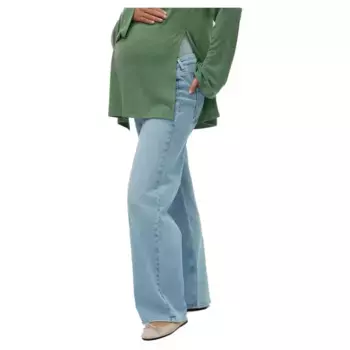 Джинсы Vero Moda Tessa Wide Leg Fit Ra339 Maternity, синий