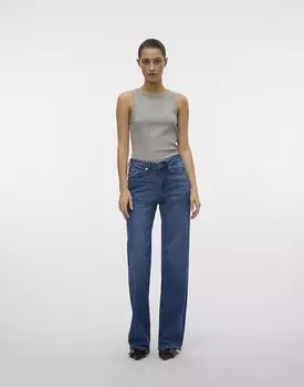 Джинсы Vero Moda Wide fit из средне-синего денима