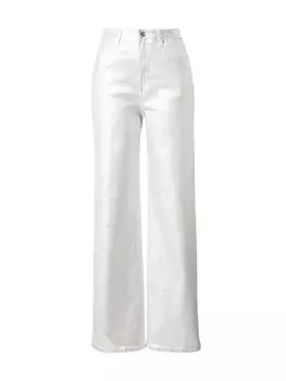 Джинсы VERO MODA Wide leg Jeans VMTESSA, серебряный