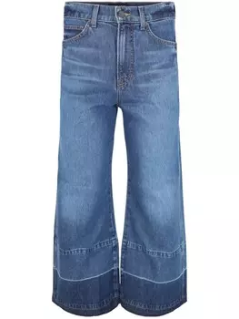 Джинсы Veronica Beard Taylor с высокой посадкой, синий