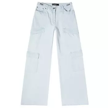 Джинсы Versace Denim Cargos, цвет Light Blue Ice