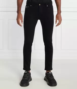 Джинсы Versace Jeans Couture Skinny fit low rise, черный