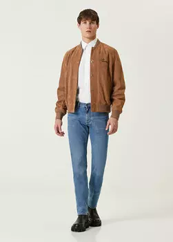 Джинсы Versace, синий