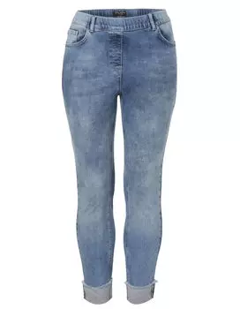 Джинсы VIA APPIA DUE Hose Modische Schlupf, цвет jeans mittelblau