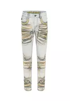 Джинсы в экстравагантном образе Cipo & Baxx, серый