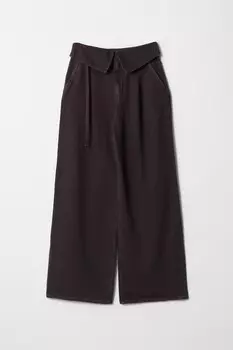 Джинсы в бумажном пакете с широкими штанинами & Other Stories, коричневый