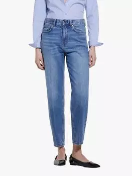 Джинсы в обтяжку для мамы SISLEY, синий