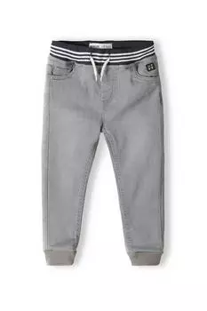 Джинсы в рубчик на талии Minoti, серый