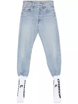 Джинсы в рубчик PROTOTYPES, синий