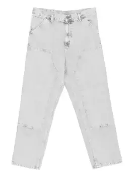 Джинсы в стиле милитари CARHARTT WIP, синий