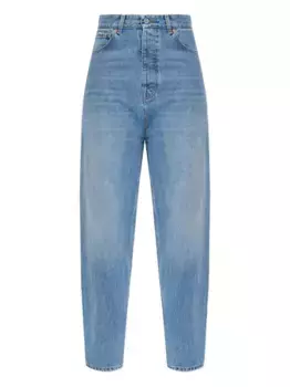 Джинсы в технике пэчворк VETEMENTS, синий