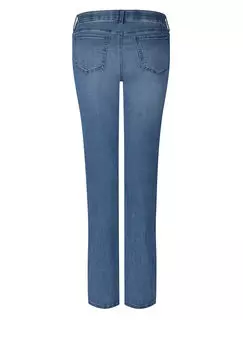 Джинсы в тон талии Мэрилин, прямые Nydj, синий