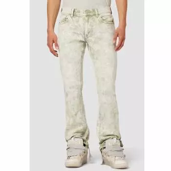 Джинсы Walker Kick Flare цвета Acid Army Wash Hudson