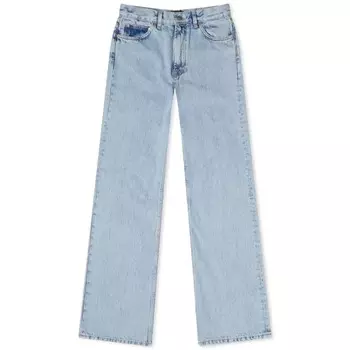 Джинсы Wardrobe.Nyc Low Rise Wide Leg, голубой