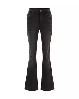Джинсы WE Fashion Flared Jeans Meisjes, черный