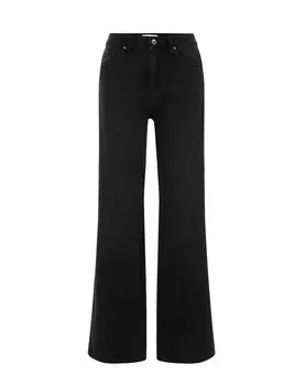 Джинсы WE Fashion Wide leg Jeans, черный деним