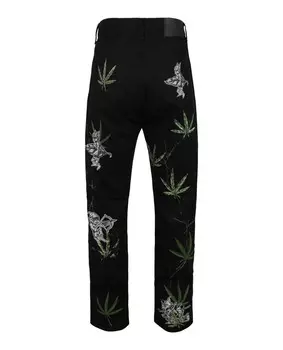 Джинсы Weed Skate Fit Off-White, черный