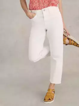 Джинсы White Stuff Blake Cropped Straight Leg, цвет natural/white